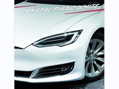 Piano de cristal de TPU blanco