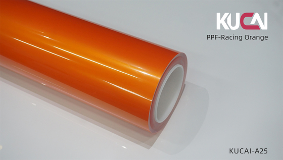 Lubrizol TPU Racing Orange PPF Roll Película de protección de pintura para automóviles