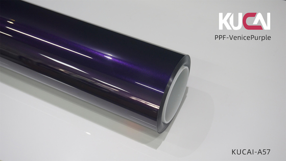 1.52mx15m Venecia Película Ppf de color púrpura, Película de protección de pintura de automóviles TPU