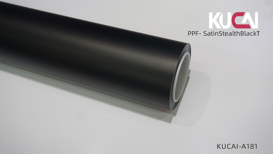 TPU PPF acabado mate satinado negro pintura auto-curativa película de protección resistente a las condiciones climáticas
