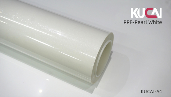 Película de protección de pintura de color blanco perla TPU Color PPF 7.5 Mil espesor Revestimiento para automóviles mayorista